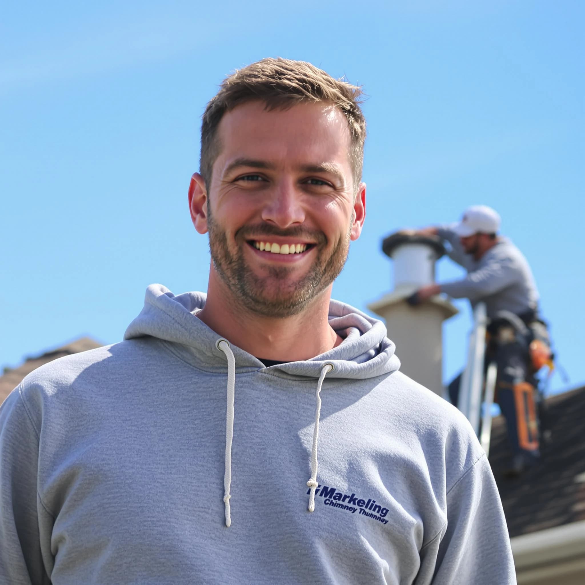 The Alpharetta Chimney Sweep team.